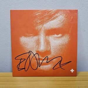 Ed Sheeran + Plus CD Album Signed Autographed 2011